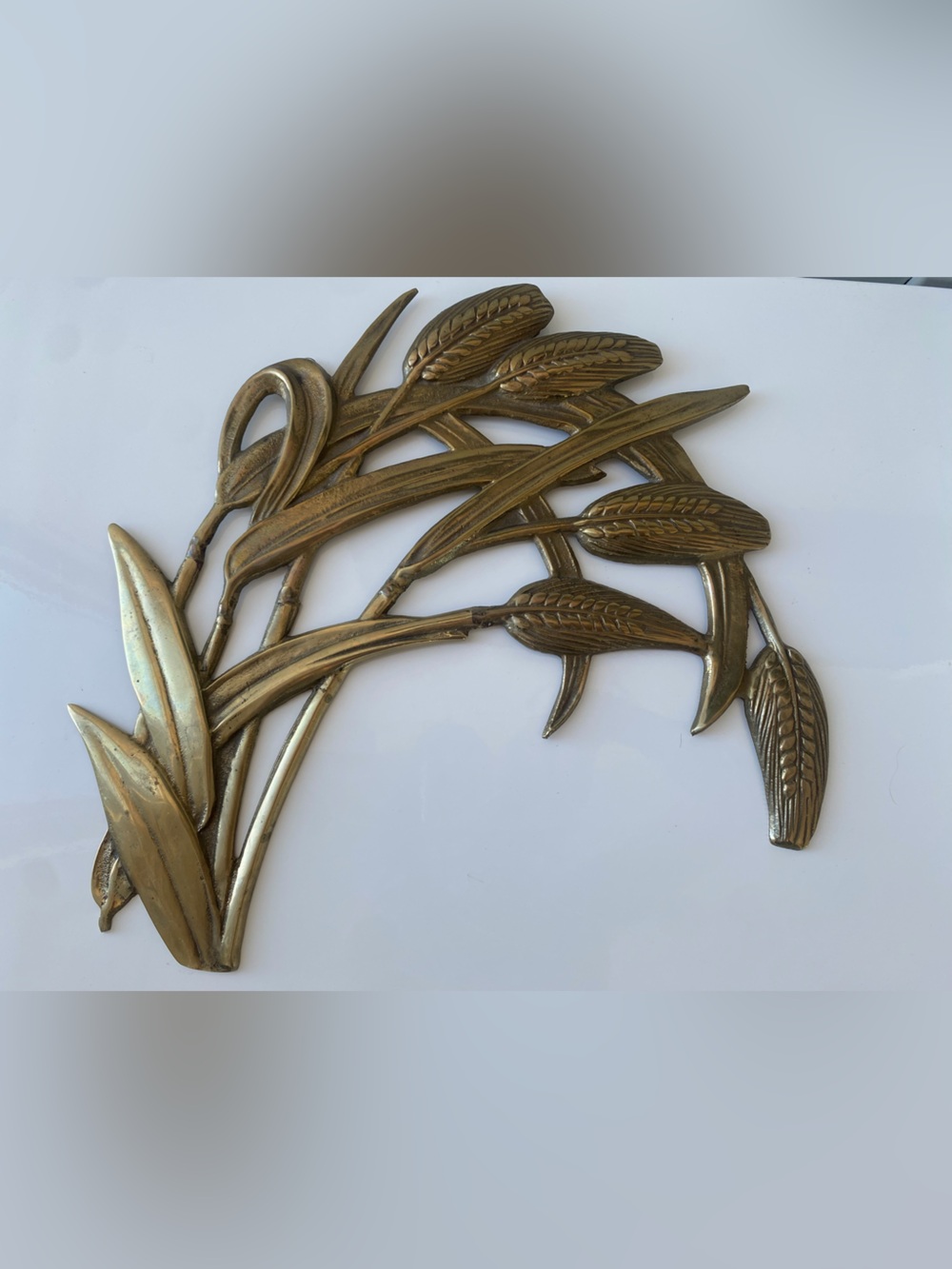 Vintage Solid brass wall decor